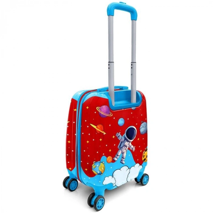 CORAL HIGH 16696 ASTRONOT UZAY DESENLİ MİNİ ÇOCUK VALİZİ
