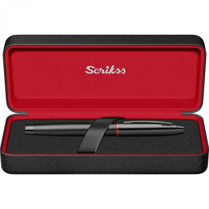 SCRIKSS 35 DOLMAKALEM MAT SİYAH LÜKS KUTU