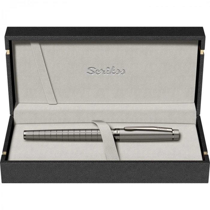 SCRIKSS 38 ROLLER KALEM KARBON GRİ ÖZEL KUTULU