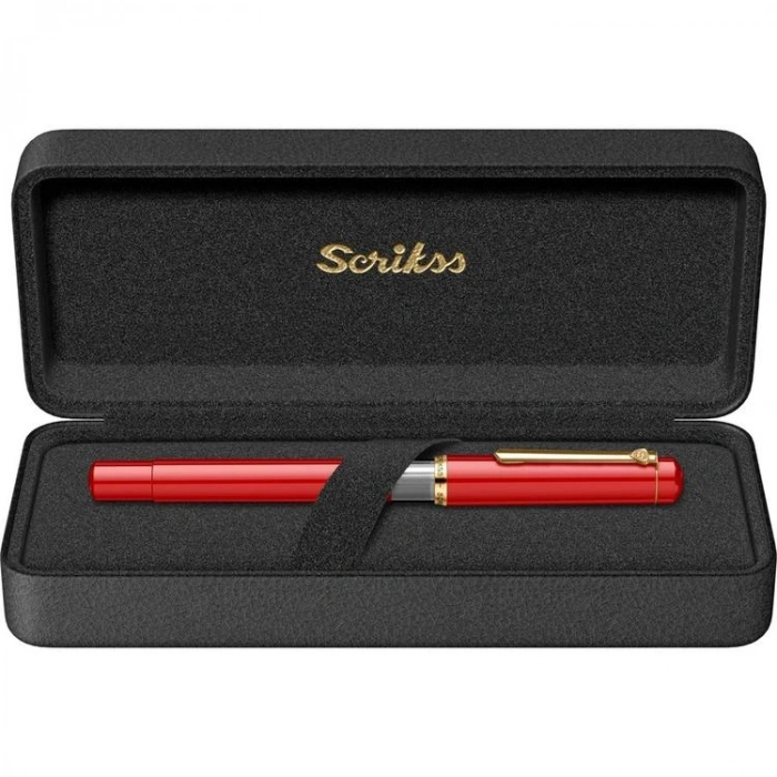 SCRIKSS 419 DOLMAKALEM M UÇ  KIRMIZI LÜKS KUTU