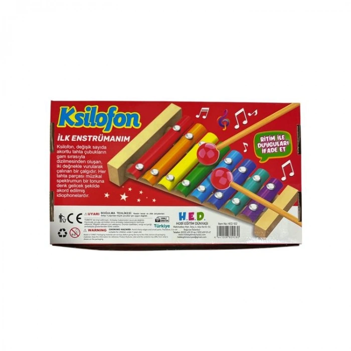 HOBİ EĞİTİM DÜNYASI HED102 İLK ENSTRÜMANIM KSILEFON
