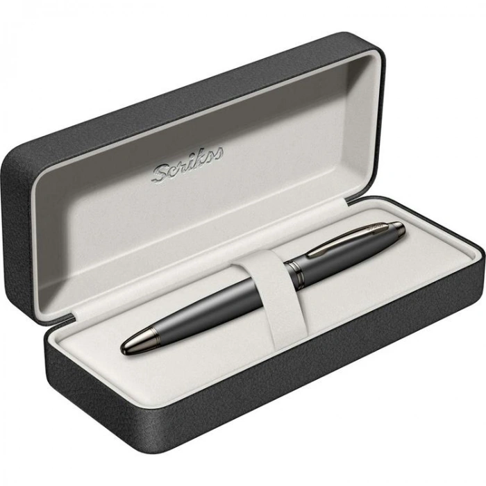 SCRIKSS 88 ROLLER KALEM MAT SİYAH LÜKS KUTUDA