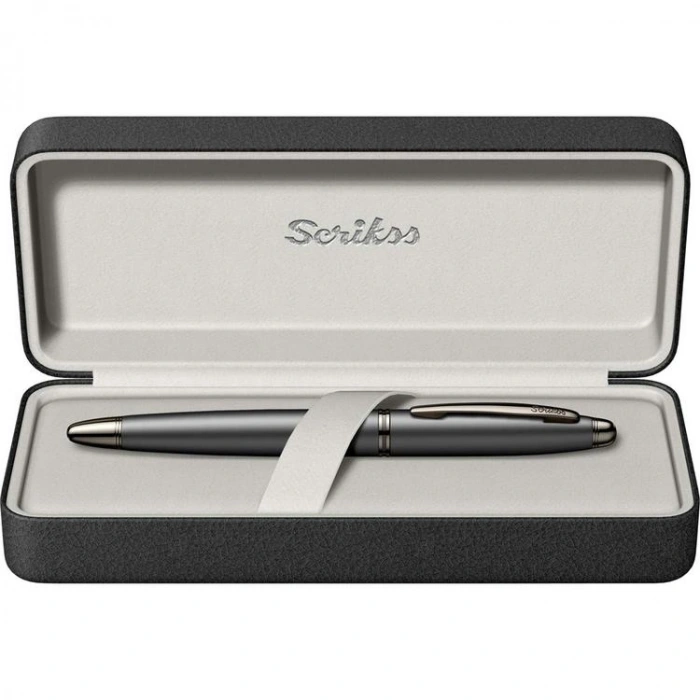 SCRIKSS 88 ROLLER KALEM MAT SİYAH LÜKS KUTUDA