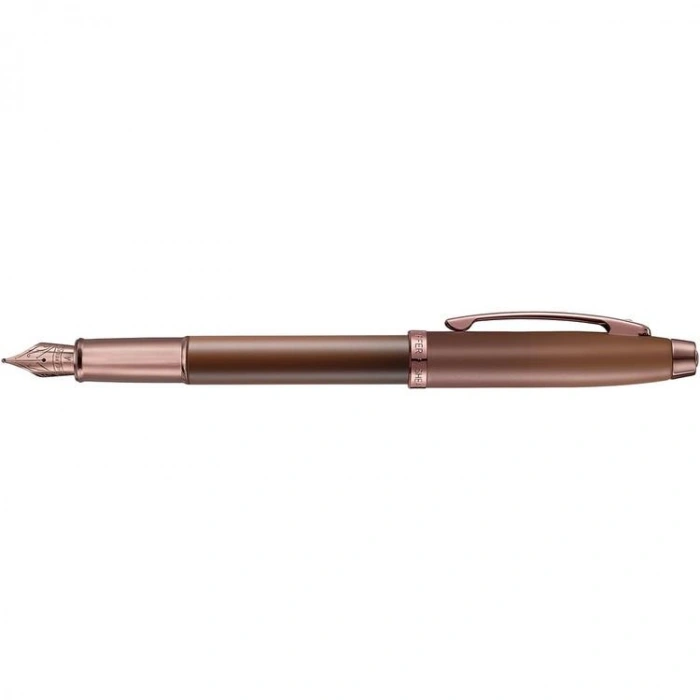 SHEAFFER 9374-0 100 DOLMA KALEM COFFEE EDITION (M UÇ) KAHVERENGİ LÜKS KUTUDA