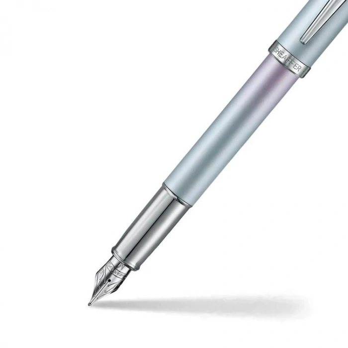 SHEAFFER 9376-0 100 DOLMA KALEM EXPRESSION (M UÇ) MAVİ-PEMBE SEDEFLİ RENK GEÇİŞLİ ÖZEL KUTUDA