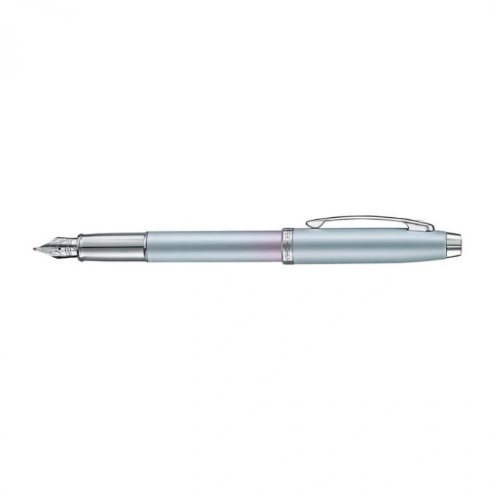 SHEAFFER 9376-0 100 DOLMA KALEM EXPRESSION (M UÇ) MAVİ-PEMBE SEDEFLİ RENK GEÇİŞLİ ÖZEL KUTUDA