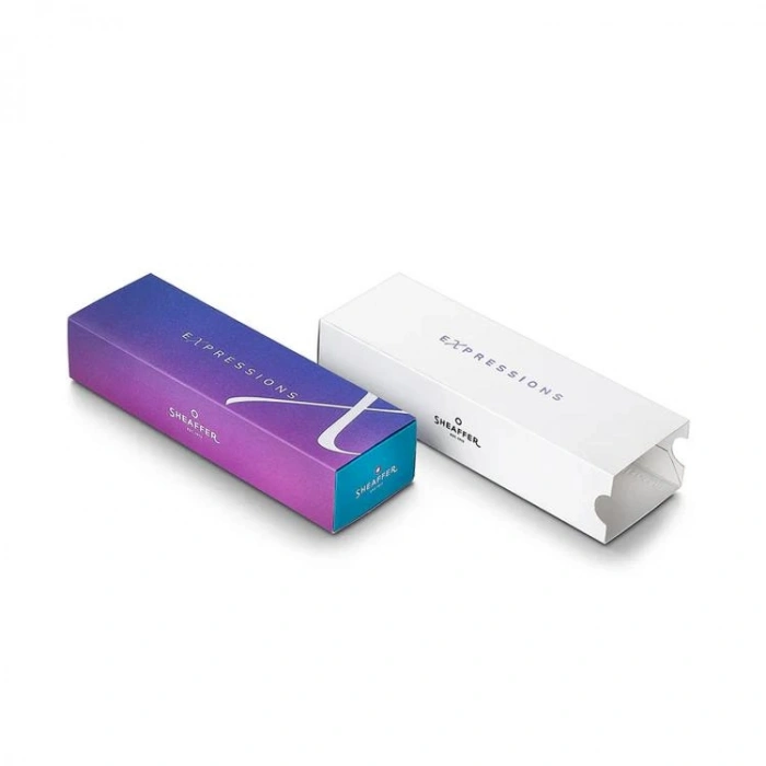 SHEAFFER 9376-0 100 DOLMA KALEM EXPRESSION (M UÇ) MAVİ-PEMBE SEDEFLİ RENK GEÇİŞLİ ÖZEL KUTUDA