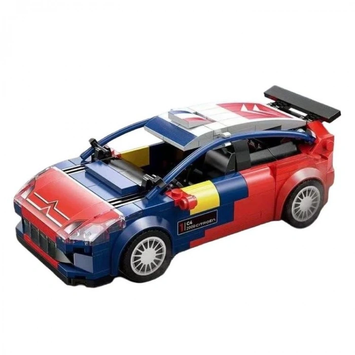 VAGONLIFE CADA C55033W 2008 CITROEN C4 WRC 1:24 296 PARÇA BLOCK OYUNCAK 8+