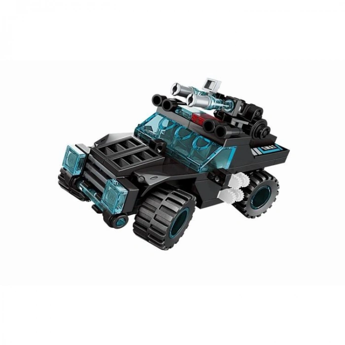 VAGONLIFE KEEPPLEY 1413-2 TRANS COLLECTOR MACNETIC STORM HUMVEE 77 PARÇA BLOCK OYUNCAK +6