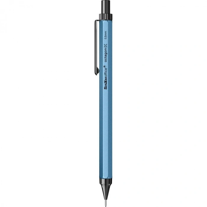 SCRIKSS OCTAGON-X 0.5MM VERSATİL KALEM MAVİ - TEKLİ