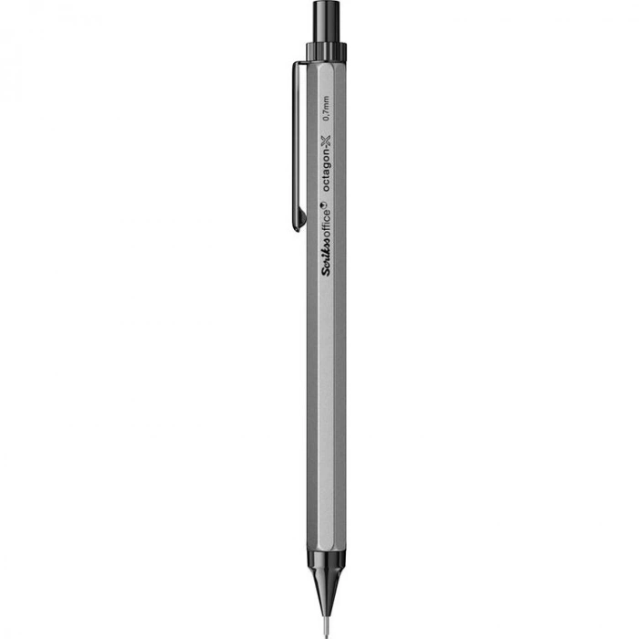 SCRIKSS OCTAGON-X 0.7MM VERSATİL KALEM ANTRASİT - TEKLİ