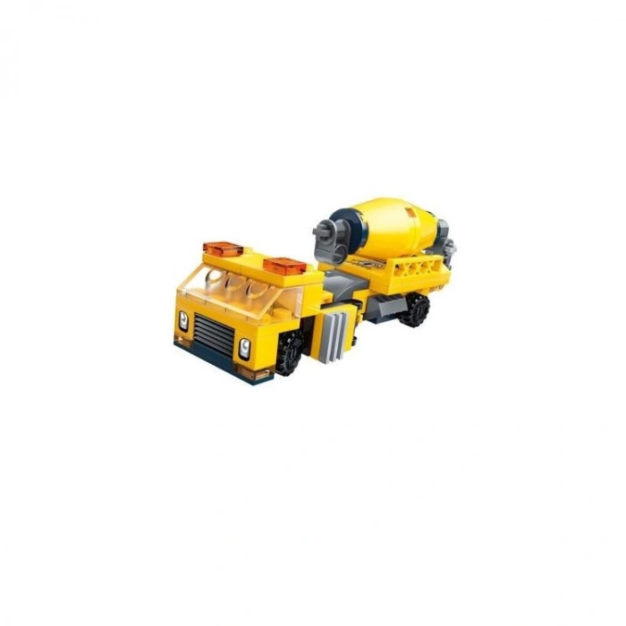 VAGONLIFE KEEPPLEY 1417-6 TRANS COLLECTOR CONCRETE MİXER TRUCK 90 PARÇA BLOCK OYUNCAK +6