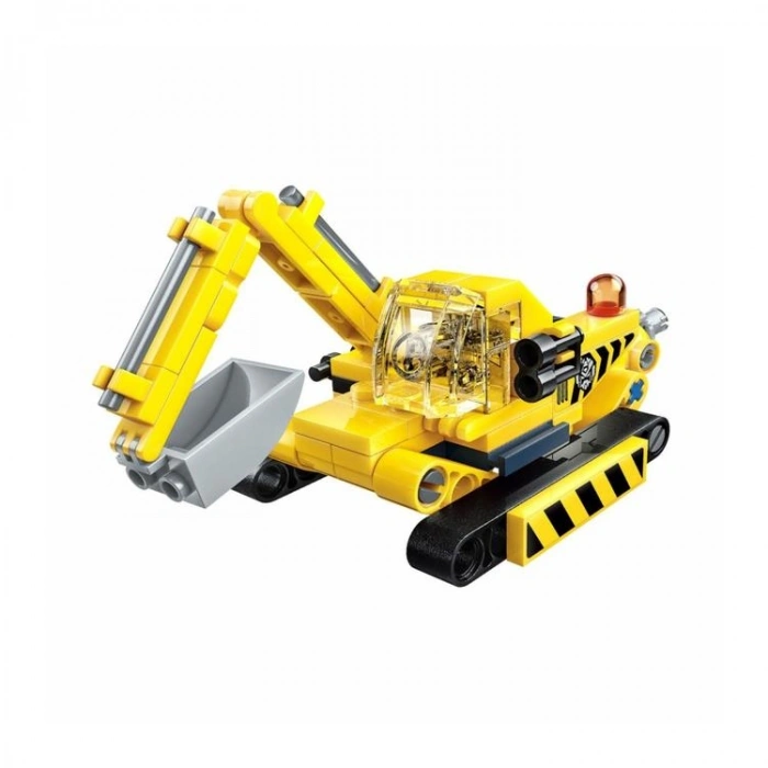 VAGONLIFE KEEPPLEY 1417-4 TRANS COLLECTOR GIANT CLAW EXCAVATOR 70 PARÇA BLOCK OYUNCAK +6