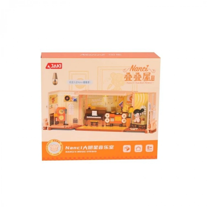 VAGONLIFE JAKI HK133 BÜYÜK YILDIZ MÜZİK ODASI 256 PARÇA BLOCK OYUNCAK 8+