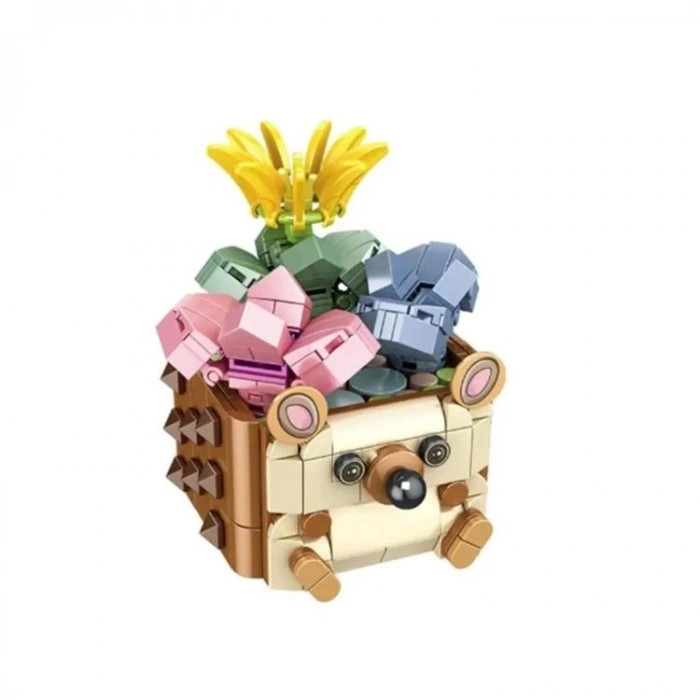 VAGONLIFE PANLOS 655009 HAYVAN SAKSILARI BUKET SETLERİ - FARE 281 PARÇA BLOCK OYUNCAK 6+