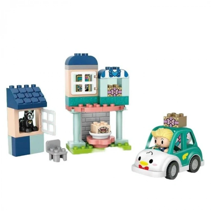 VAGONLIFE LOZ 6004 JUNIOR DOĞUM GÜNÜ PARTİSİ 60  PARÇA BLOCK OYUNCAK 3+