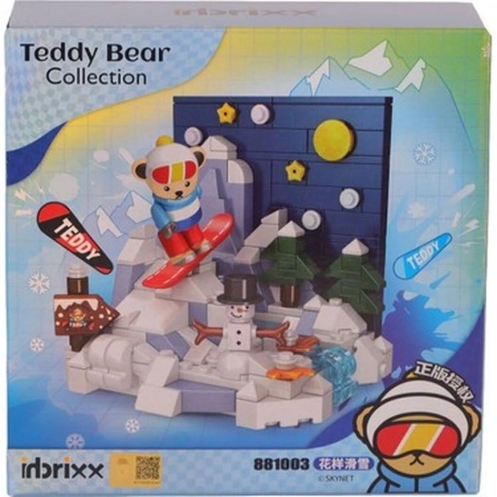 VAGONLIFE PANLOS 881003 KIŞ DESENLİ KAY KAY 216 PARÇA BLOCK OYUNCAK