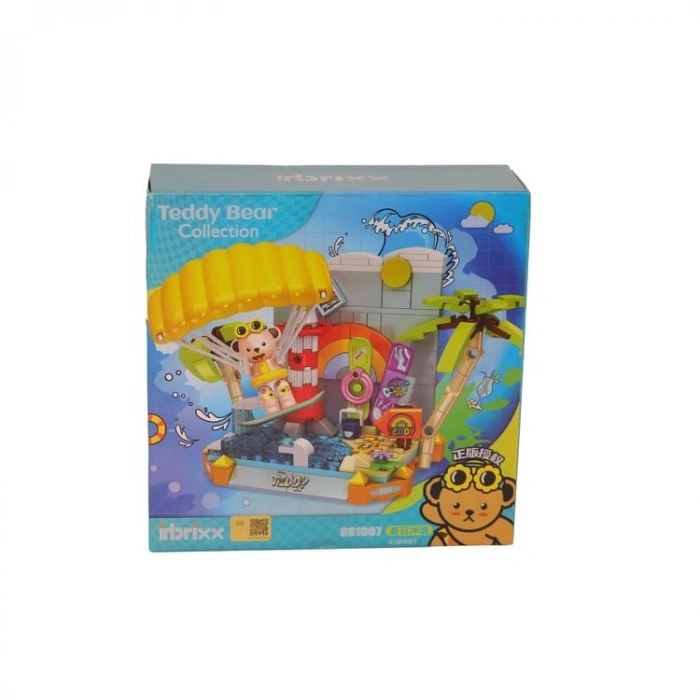 VAGONLIFE PANLOS 881007 UÇURTMA SÖRFÇÜSÜ - TEDDY 254 PARÇA BLOCK OYUNCAK