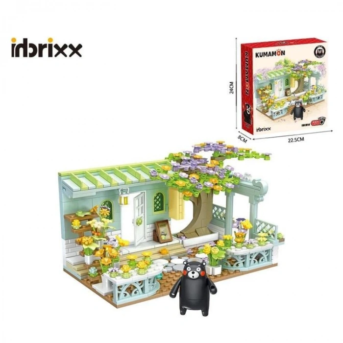 VAGONLIFE PANLOS 880014 KUMAMON ÇİÇEKÇİ DÜKKANI 472  PARÇA BLOCK OYUNCAK