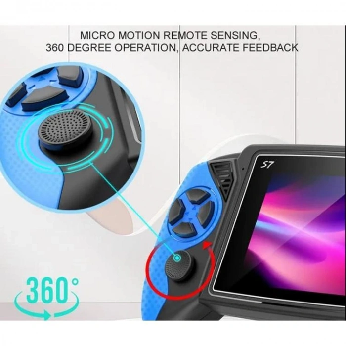 GLR S7 TAŞINABİLİR OYUN KONSOLU RETRO GAME CONTROLLER 620 OYUN 3.5 İNÇ - TEKLİ