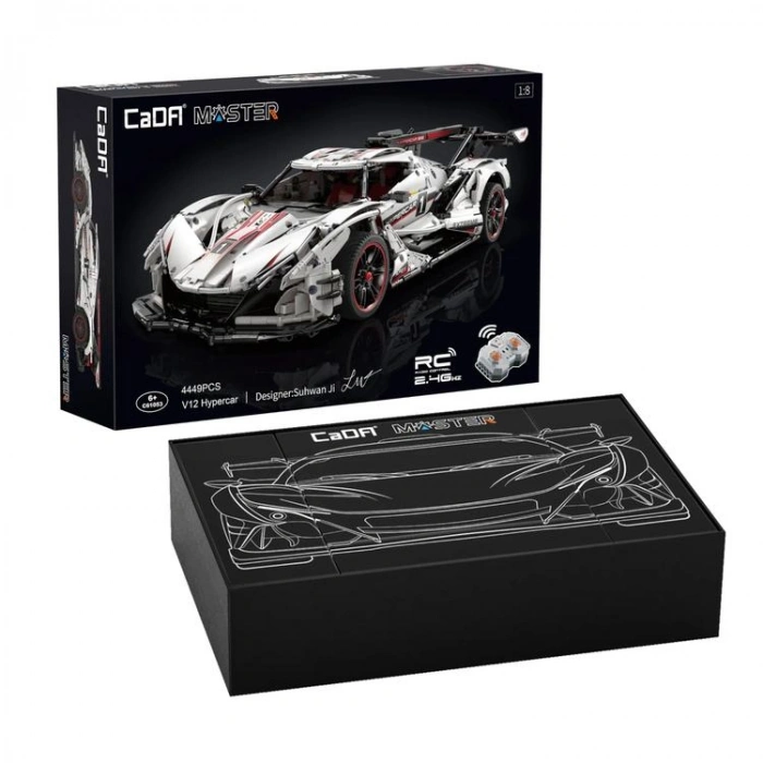 VAGONLIFE CADA C61053W V12 HYPERCAR 4449 PARÇA BLOCK OYUNCAK 8+