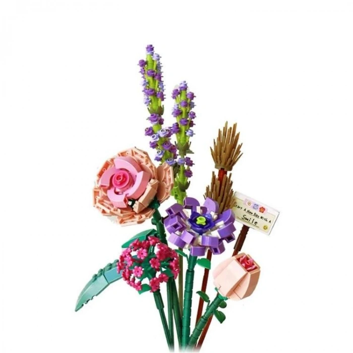 VAGONLIFE LOZ 1657 EBEDİ ÇİÇEKLER 547 PARÇA BLOCK OYUNCAK 3+