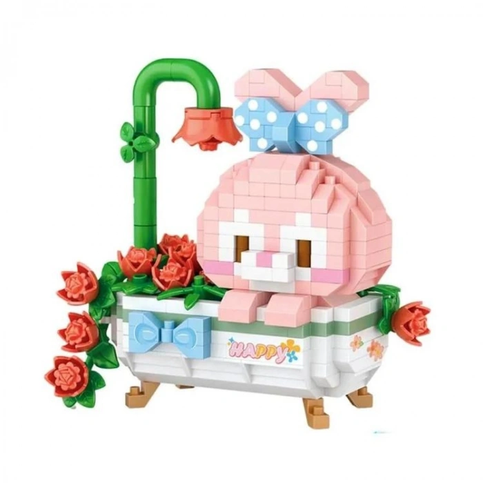 VAGONLIFE LOZ 8806 MUTLU TAVŞAN 370 PARÇA BLOCK OYUNCAK 3+