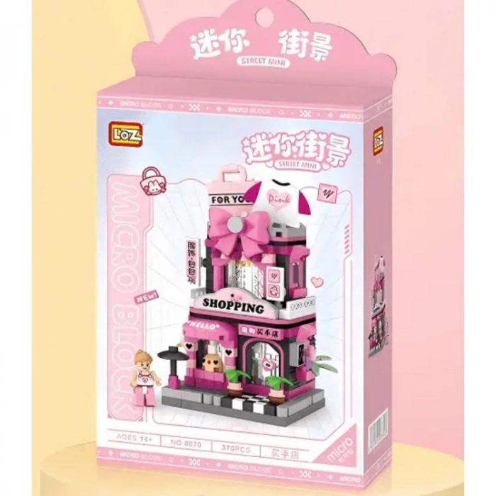 VAGONLIFE LOZ 8870 ALIŞVERİŞ DÜKKANI 410 PARÇA BLOCK OYUNCAK 3+