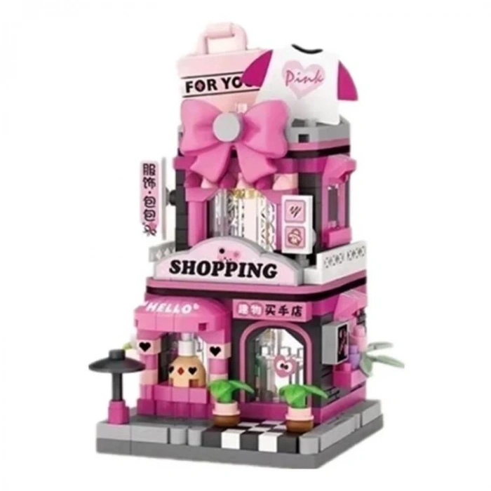 VAGONLIFE LOZ 8870 ALIŞVERİŞ DÜKKANI 410 PARÇA BLOCK OYUNCAK 3+