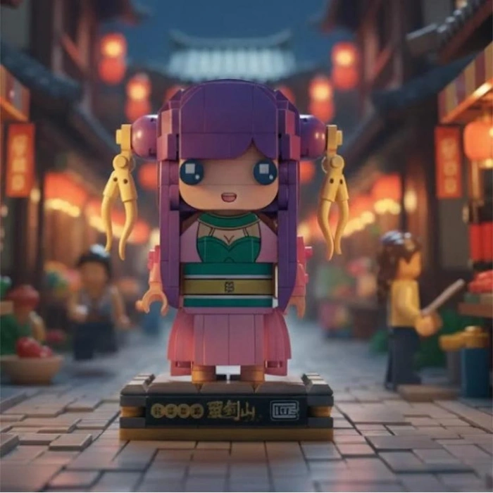 VAGONLIFE LOZ 1337 ANİME FİGÜR 312 PARÇA BLOCK OYUNCAK 6+