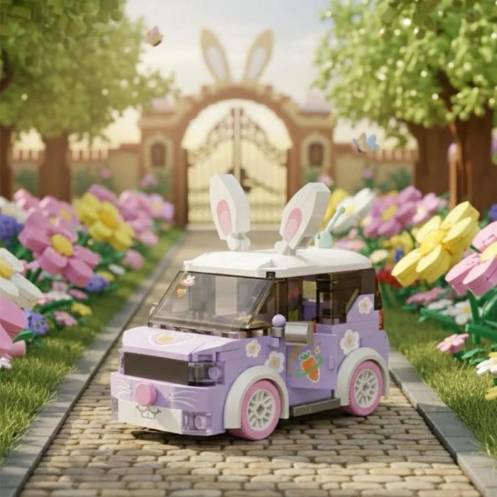 VAGONLIFE LOZ 4208 TAVŞAN ARABASI 242 PARÇA BLOCK OYUNCAK 6+