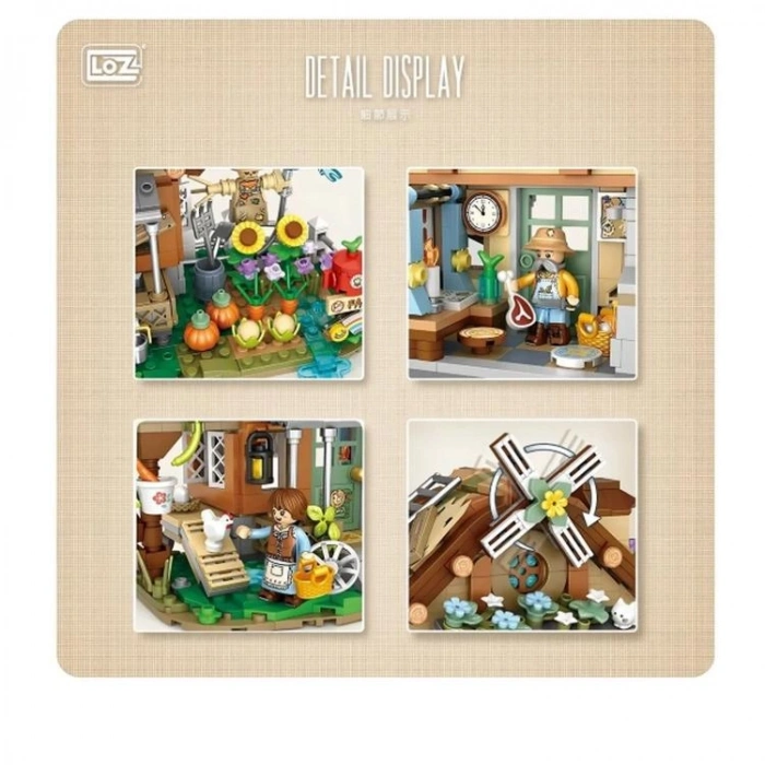 VAGONLIFE LOZ 1281 ÇİFTLİK EVİ 899 PARÇA BLOCK OYUNCAK 6+