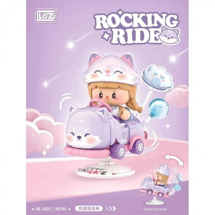 VAGONLIFE LOZ 4305 FOX SALLANMA SÜRÜŞÜ 190 PARÇA BLOCK OYUNCAK 6+