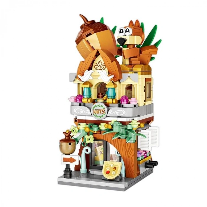 VAGONLIFE LOZ 1641 FINDIK DÜKKANI 485 PARÇA BLOCK OYUNCAK 6+