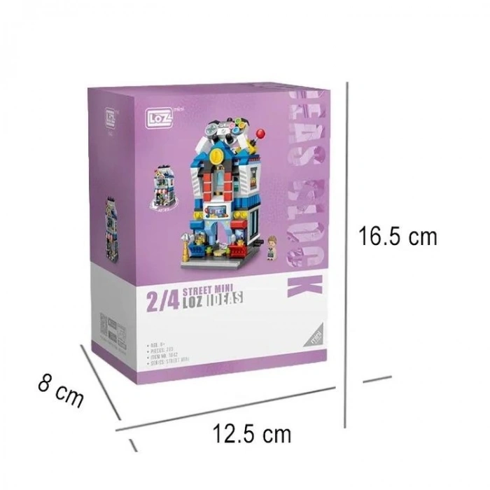 VAGONLIFE LOZ 1643 OYUNCAK DÜKKANI 414 PARÇA BLOCK OYUNCAK 6+