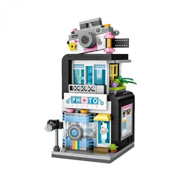 VAGONLIFE LOZ 1647 FOTOĞRAF STÜDYOSU 346 PARÇA BLOCK OYUNCAK 6+