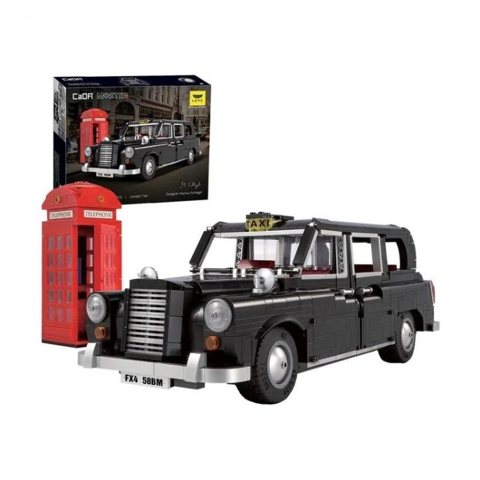 VAGONLIFE CADA C62004W LONDON TAXI 1871 PARÇA BLOCK OYUNCAK 8+