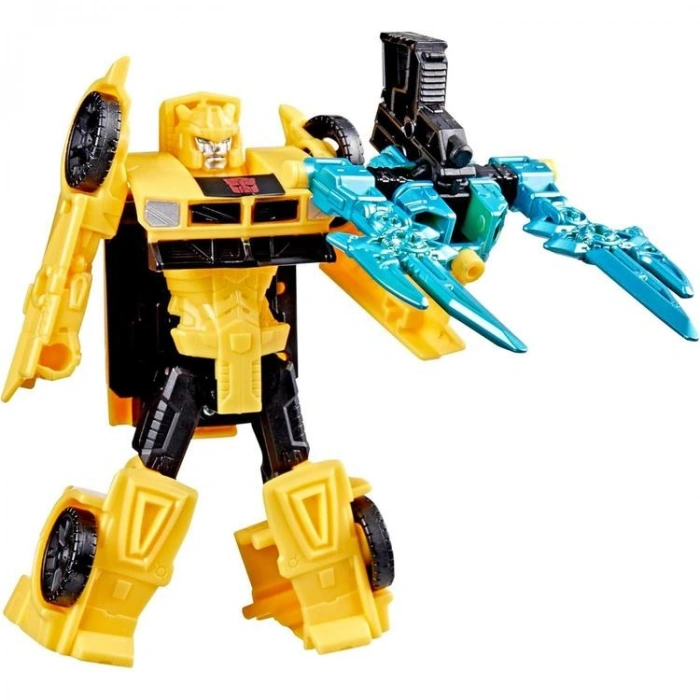 HASBRO G0747/G1045 TRANSFORMERS CYBERWORLD ARMORED CYBER CHANGE ZIRHLI DÖNÜŞEN ARAÇLAR BUMBLEBEE 6+
