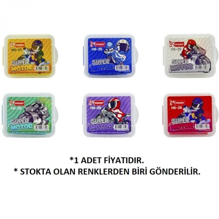 MİKRO HS25 SUPER MOTOR HAMUR SİLGİ - TEKLİ