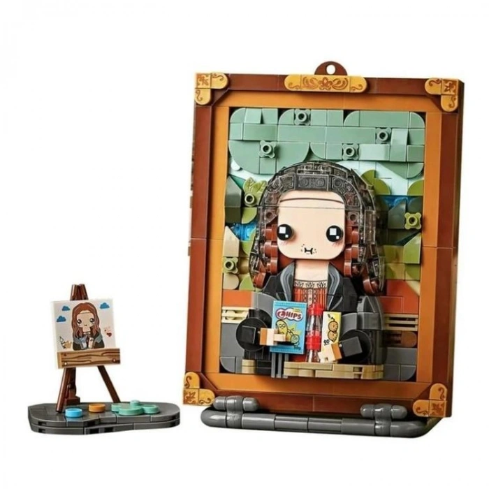 VAGONLIFE LOZ 1286 MONA LİSA AHŞAP BOYAMA 604 PARÇA BLOCK OYUNCAK 3+