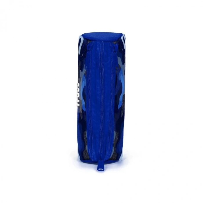 CORAL HIGH 11189 KIDS LACİVERT SAKS KAMUFLAJ DESENLİ ÜÇ BÖLMELİ KALEM ÇANTASI