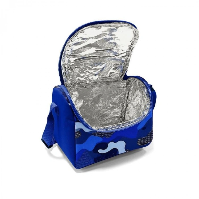 CORAL HIGH 22789 KIDS LACİVERT SAKS KAMUFLAJ THERMO BESLENME ÇANTASI