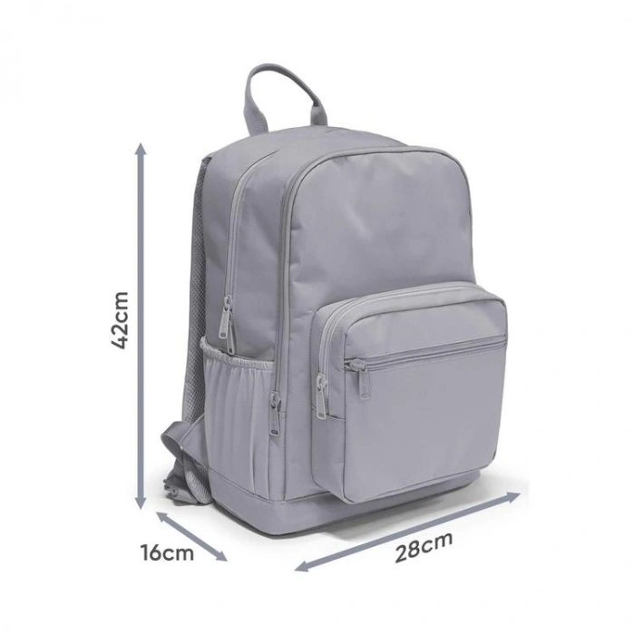 CORAL HIGH 23689 LACİVERT SAKS KAMUFLAJ DESENLİ DÖRT BÖLMELİ SIRT ÇANTASI