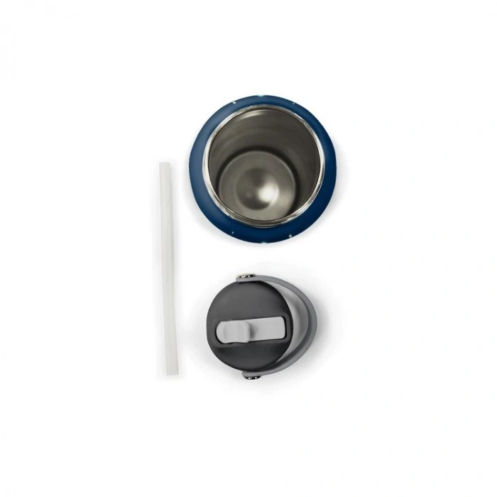 CORAL HIGH 38331 KIDS KELEBEK DESENLİ KATLANIR AĞIZLI PİPETLİ ÇELİK TERMOS 650ML