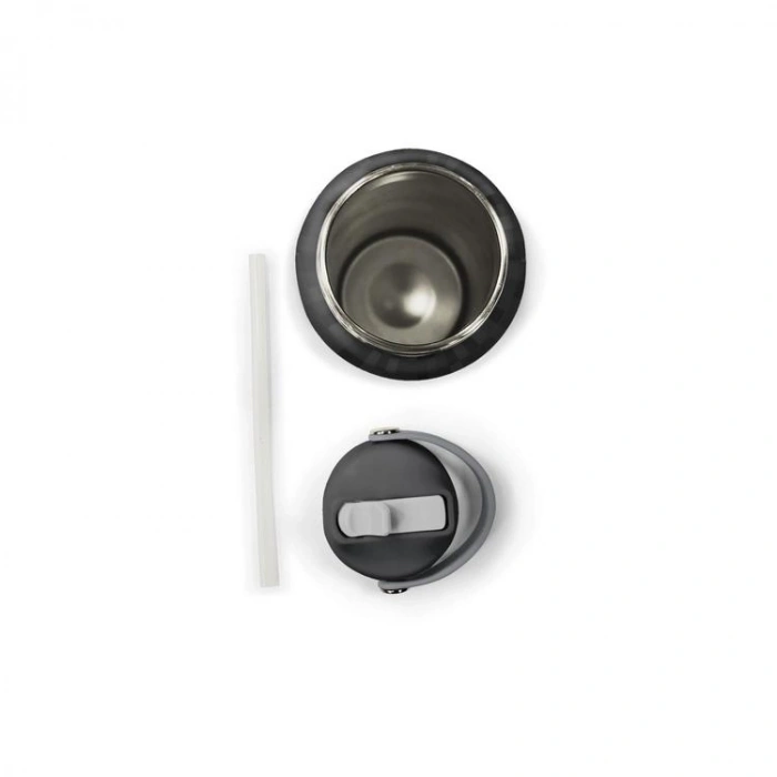 CORAL HIGH 38316 KIDS CRAFT DESENLİ KATLANIR AĞIZLI PİPETLİ ÇELİK TERMOS 650ML