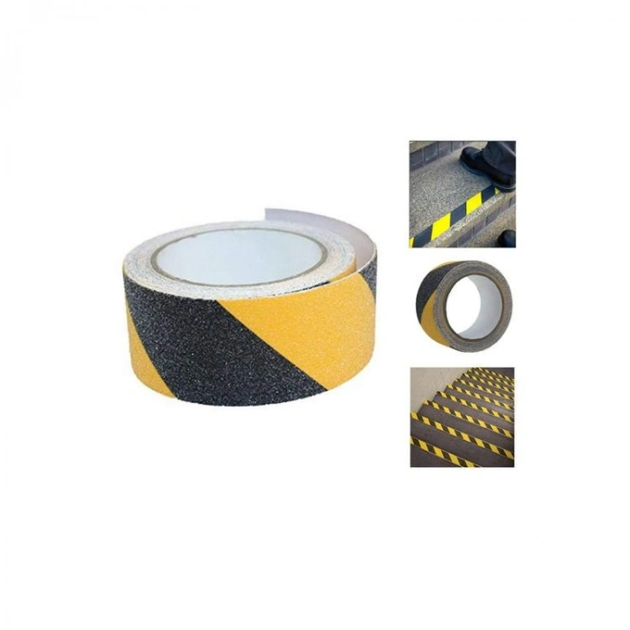 KRAF 2575 KAYDIRMAZ BANT 25mm X 15m SARI SİYAH