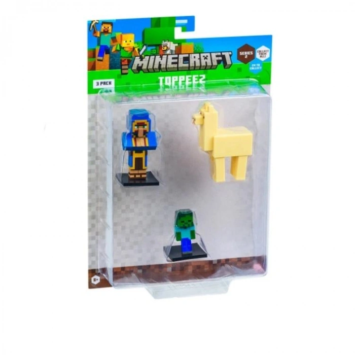 NECO MINECRAFT MC2220 TOPPEEZ 3D FİGÜR KALEM BAŞLIĞI S2 3 LÜ SET 8+