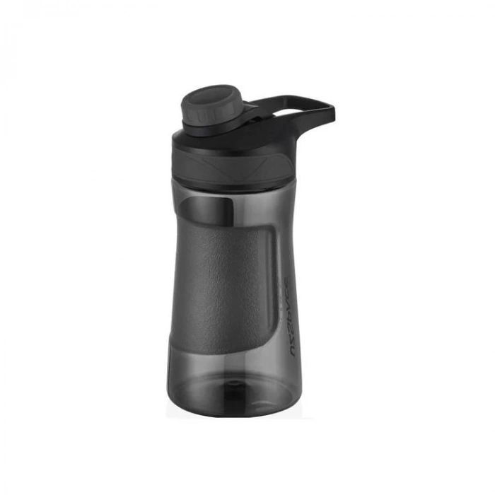 UZSPACE MANYETİK KAPAK SİLİKON GÖVDE TRITAN MATARA 9009 530 ML BLACK