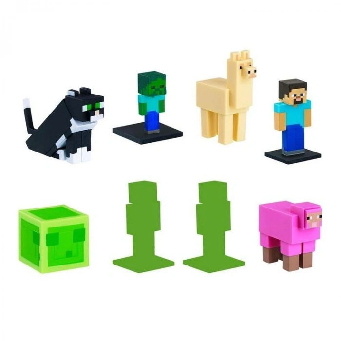 NECO MINECRAFT MC2270 TOPPEEZ 3D FİGÜR KALEM BAŞLIĞI S2 8 Lİ SET 8+