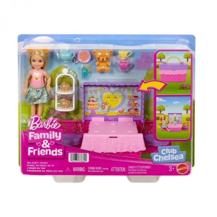 MATTEL JJB40 BARBIE CHELSEA ÇAY PARTİSİ OYUN SETİ 3+